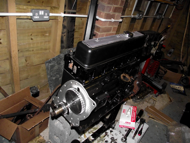 Illustration for article titled It's starting to look like an engine again :)